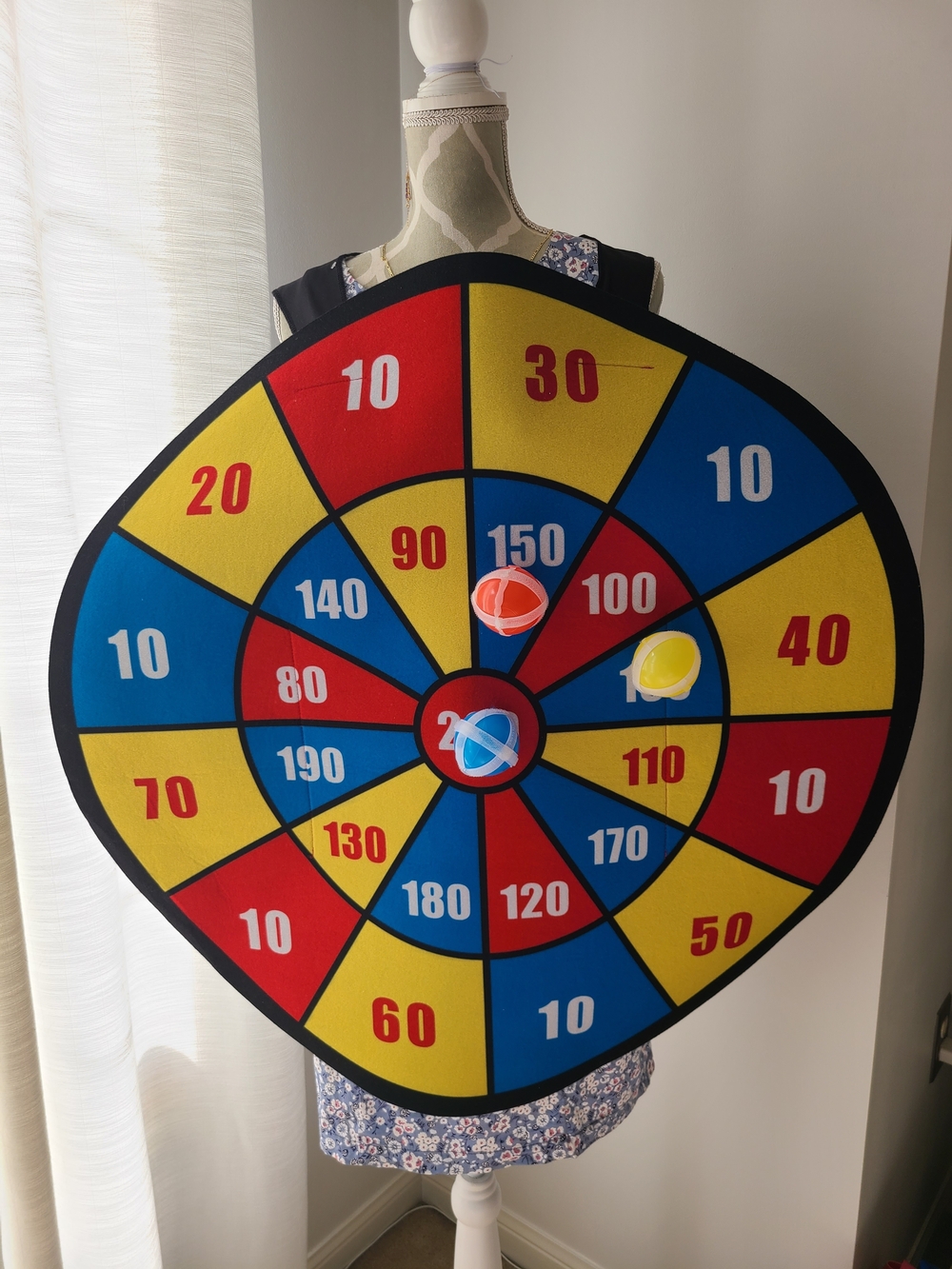 Adult Halloween Dartboard Costume